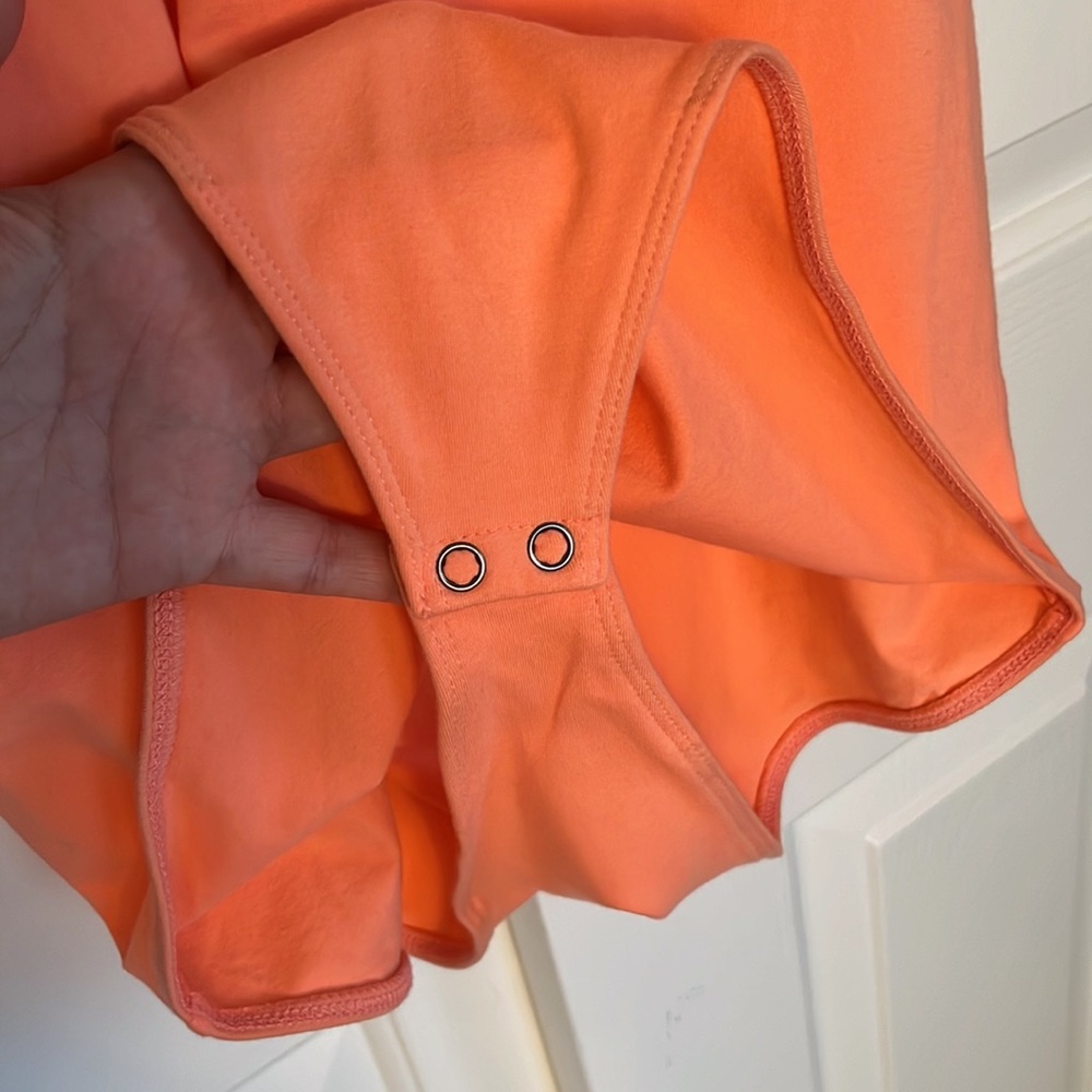 NEW - Torrid Bodysuit, Orange, size 0 - Picture 4 of 5